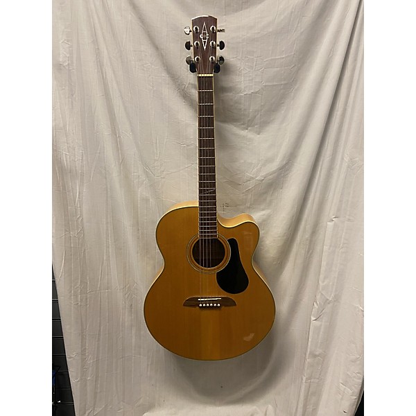 Used Alvarez AJ60SCE Acoustic Electric Guitar Natural Guitar Center