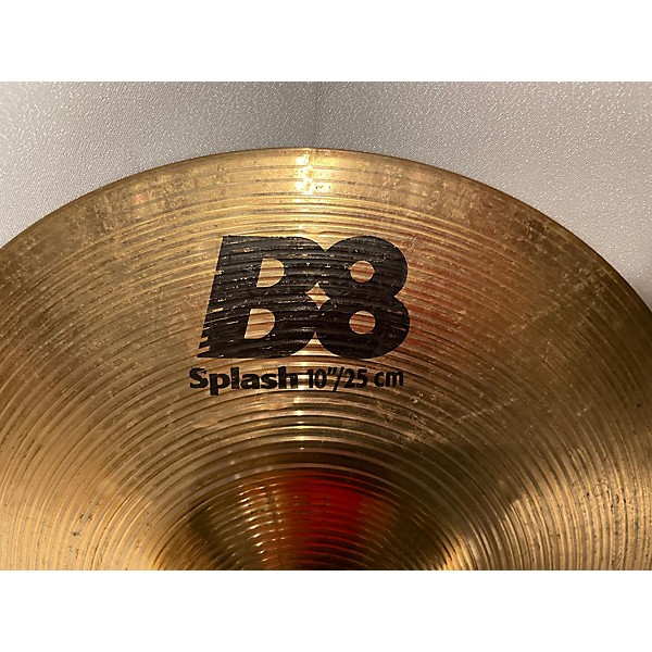 Used SABIAN Used SABIAN 10in B8 Splash Cymbal