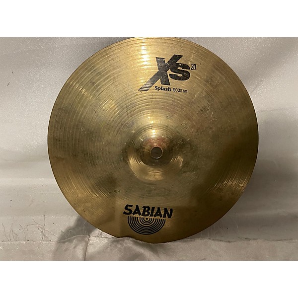 Used SABIAN 10in XS20 Splash Cymbal