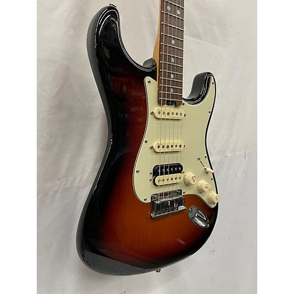 Used Fender Used 2016 Fender American Elite Stratocaster HSS Shawbucker 3 Color Sunburst Solid Body Electric Guitar