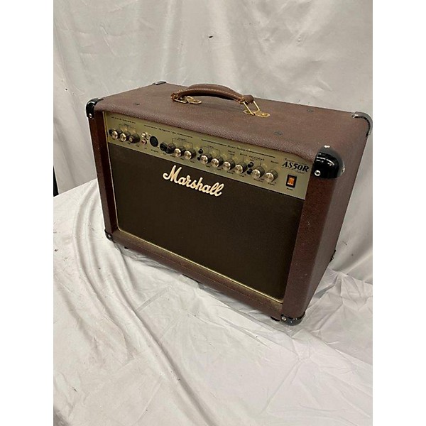 Used Marshall AS50R 50W 2X8 Acoustic Guitar Combo Amp