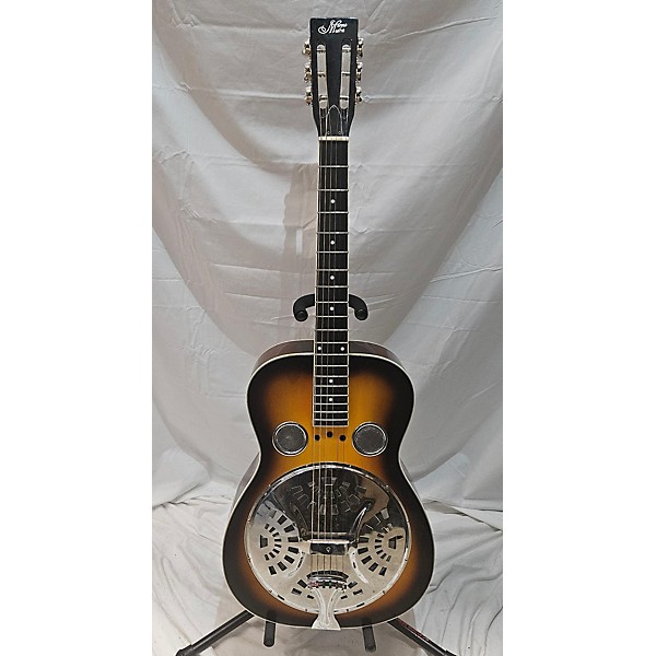 Used Morgan Monroe Used Morgan Monroe Six String Resonator 2 Tone Sunburst Acoustic Guitar