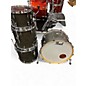 Used Pearl 4 piece Session Studio Select Black Satin Ash Drum Kit thumbnail