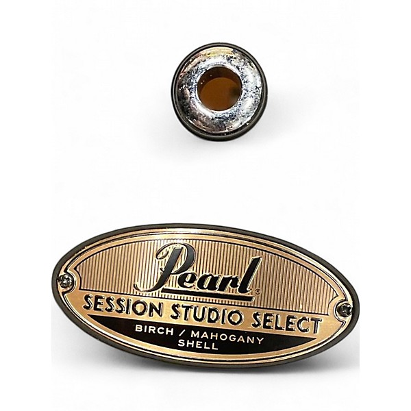 Used Pearl 4 piece Session Studio Select Black Satin Ash Drum Kit