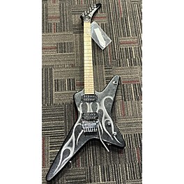 Used Kramer Used Kramer Kramer Gunstar Voyager Tracii Guns BLACK METALLIC Solid Body Electric Guitar