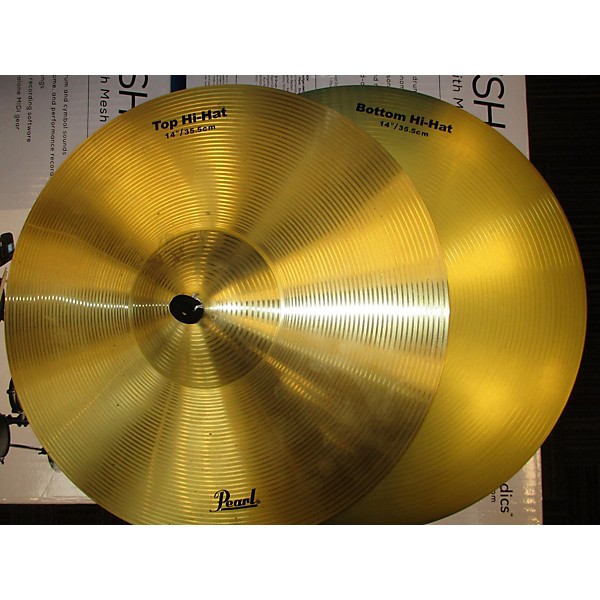 Used Pearl 14in Roadshow Pair Cymbal