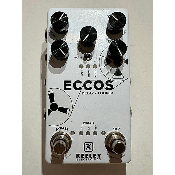 Used Keeley Eccos Delay Effect Pedal