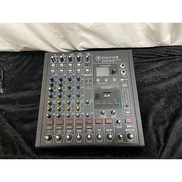 Used Mackie ONYX 8 Powered Mixer