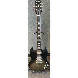 Used Epiphone Used Epiphone SG MODERN FIGURED TRANS BLACK FADE Solid Body Electric Guitar