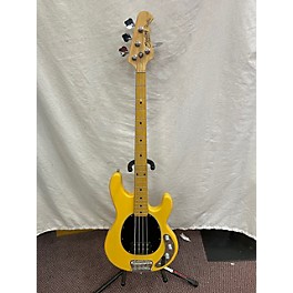 Used Sterling by Music Man Used Sterling By Music Man Classic Ray 24 Yellow Electric Bass Guitar