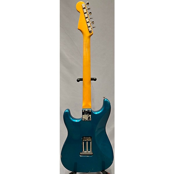 Used Fender Used Fender Eric Johnson Stratocaster Lucerne Aqua Firemist Solid Body Electric Guitar