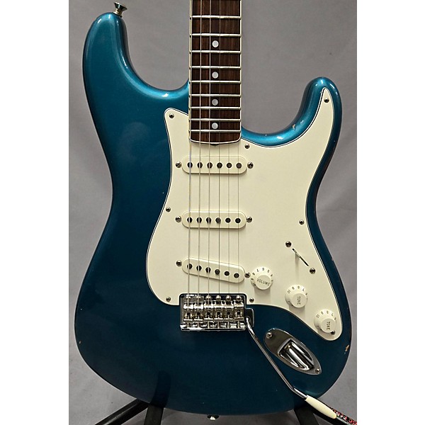 Used Fender Used Fender Eric Johnson Stratocaster Lucerne Aqua Firemist Solid Body Electric Guitar