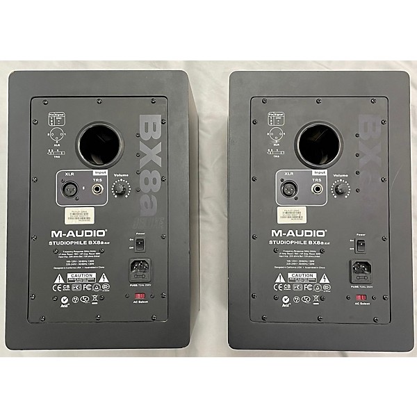 Used M-Audio BX8A Pair Powered Monitor