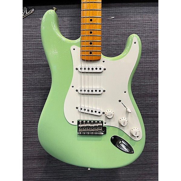 Used Fender Custom Shop Used 2012 Fender Custom Shop 1957 Stratocaster Closet Classic Seafoam Green Solid Body Electric Gu...