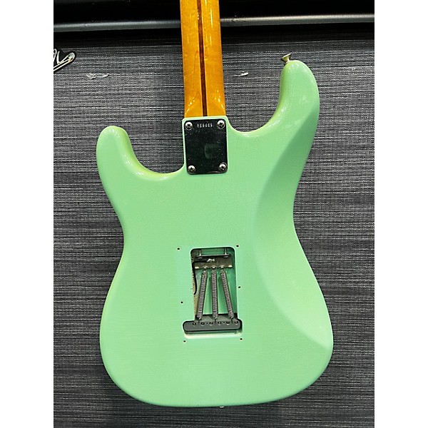 Used Fender Custom Shop Used 2012 Fender Custom Shop 1957 Stratocaster Closet Classic Seafoam Green Solid Body Electric Gu...