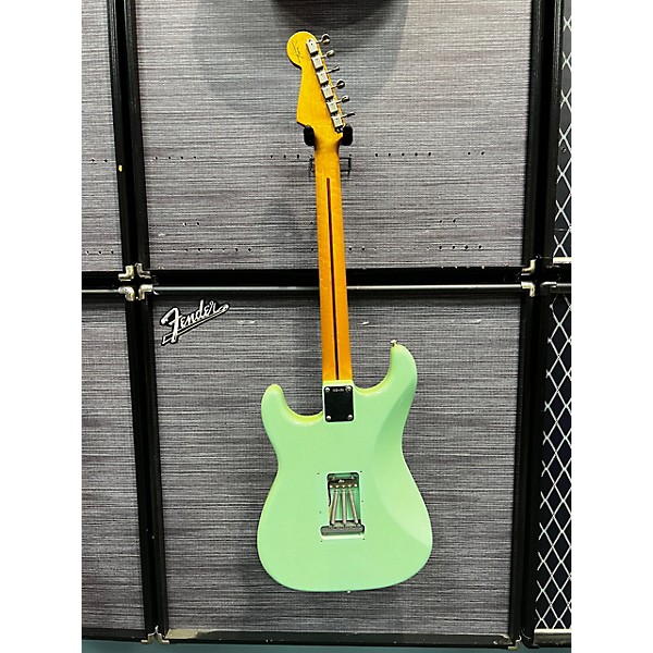 Used Fender Custom Shop Used 2012 Fender Custom Shop 1957 Stratocaster Closet Classic Seafoam Green Solid Body Electric Gu...