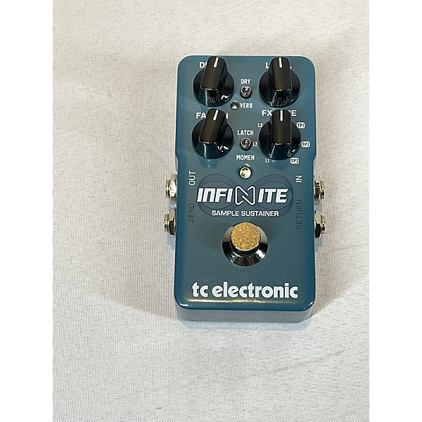 Used TC Electronic Infinite Sample Sustainer Effect Pedal