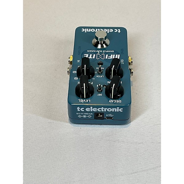 Used TC Electronic Infinite Sample Sustainer Effect Pedal