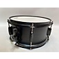 Used Gretsch Drums Used Gretsch Drums 12X6 Mounted Side Snare Drum Ash Black