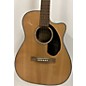 Used Fender Used Fender CC60SCE Natural Acoustic Electric Guitar