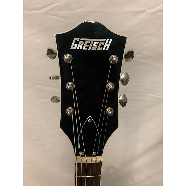 Used Gretsch Guitars Used Gretsch Guitars G5420T Electromatic Metallic Silver Hollow Body Electric Guitar