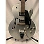 Used Gretsch Guitars Used Gretsch Guitars G5420T Electromatic Metallic Silver Hollow Body Electric Guitar