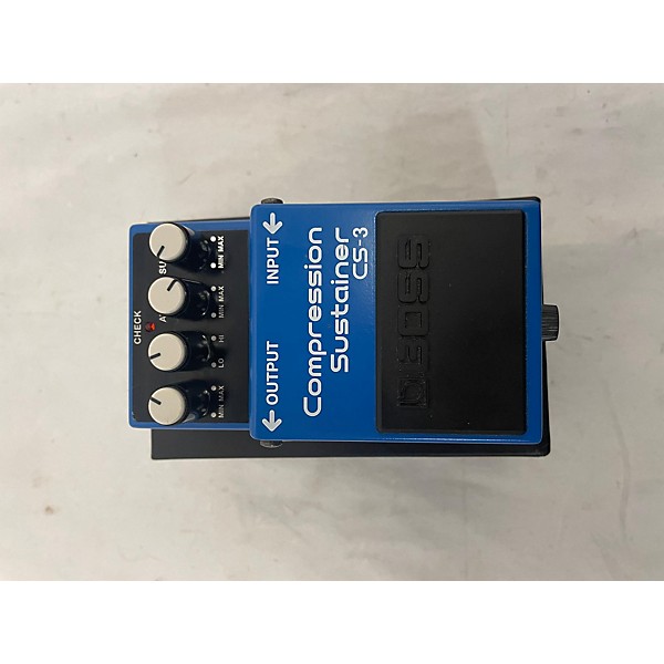 Used BOSS CS3 Compressor Sustainer Effect Pedal