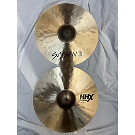 Used SABIAN Used SABIAN 14in HHX MEDIUM HATS Cymbal