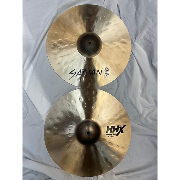 Used SABIAN 14in HHX MEDIUM HATS Cymbal