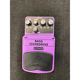 Used Behringer BOD400 Bass Overdrive Bass Effect Pedal