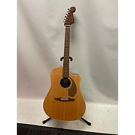 Used Fender Used Fender Redondo Natural Acoustic Electric Guitar