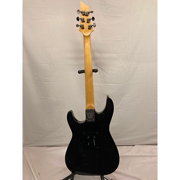 Used Schecter Guitar Research Used Schecter Guitar Research Omen Extreme 6 Floyd Rose Trans Black Solid Body Electric Guitar