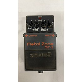 Used BOSS Used BOSS MT2 Metal Zone Distortion Effect Pedal