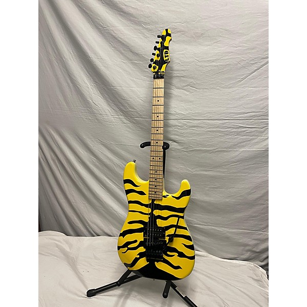 Used ESP Used 2023 ESP LTD GEORGE LYNCH -200MT YELLOW TIGER STRIPE Solid Body Electric Guitar