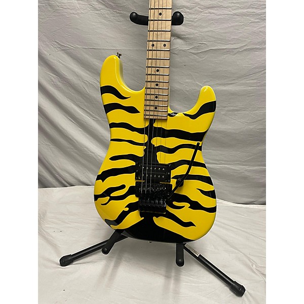 Used ESP Used 2023 ESP LTD GEORGE LYNCH -200MT YELLOW TIGER STRIPE Solid Body Electric Guitar