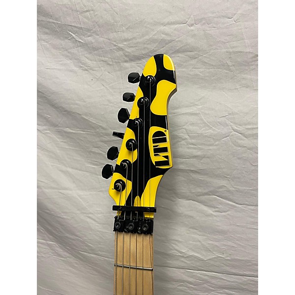 Used ESP Used 2023 ESP LTD GEORGE LYNCH -200MT YELLOW TIGER STRIPE Solid Body Electric Guitar