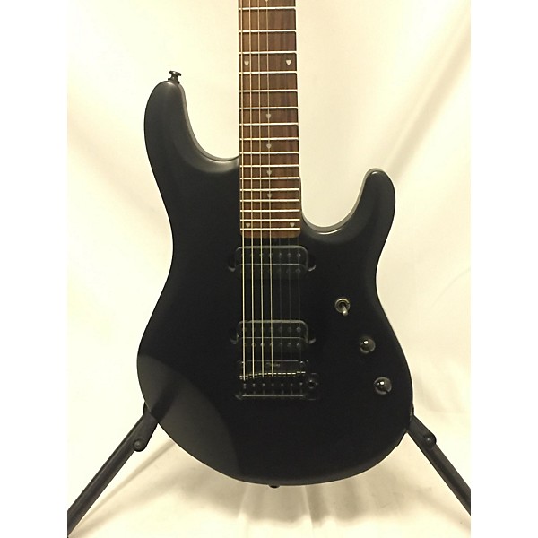 Used Sterling by Music Man Used Sterling By Music Man John Petrucci JP157 7 String Black Solid Body Electric Guitar