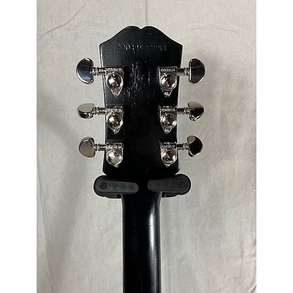 Used Epiphone Used Epiphone Les Paul Traditional Pro IV Black Solid Body Electric Guitar