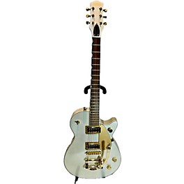 Used Gretsch Guitars Used Gretsch Guitars G5237TG Champagne White Solid Body Electric Guitar