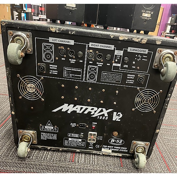 Used B-52 Matrix 1000 V2 700W Sound Package