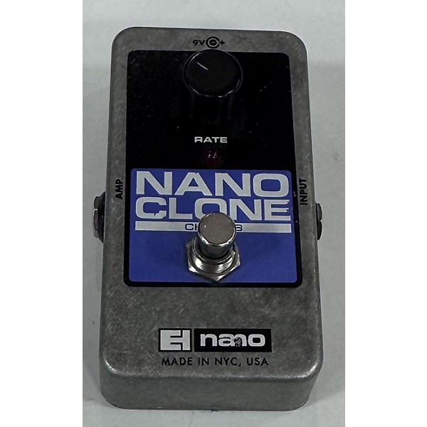 Used Electro-Harmonix Nano Clone Chorus Effect Pedal