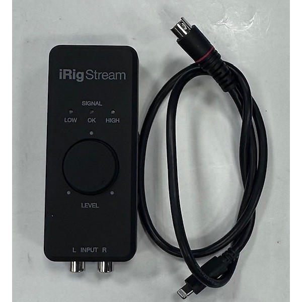 Used IK Multimedia Irig Stream Audio Interface