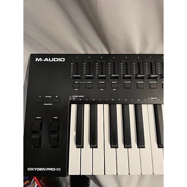 Used M-Audio Oxygen Pro 49 MIDI Controller