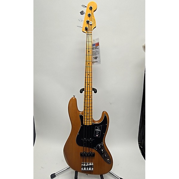 Used Fender Used 2022 Fender American Professional II Jazz Bass Natural Electric Bass Guitar