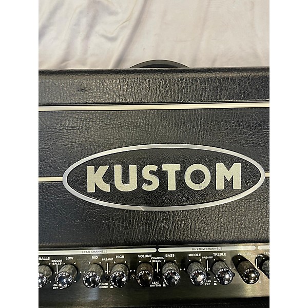 Used Kustom Quad 100 HD Solid State Guitar Amp Head