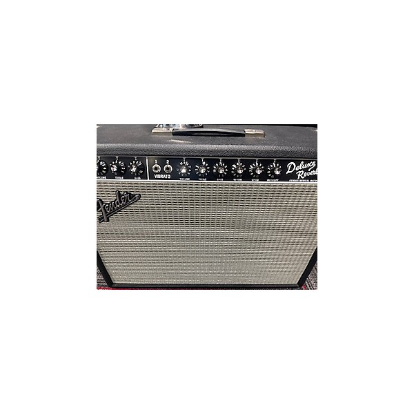 Used Fender Used Fender 1965 Reissue Deluxe Reverb 22W Tube Guitar Combo Amp