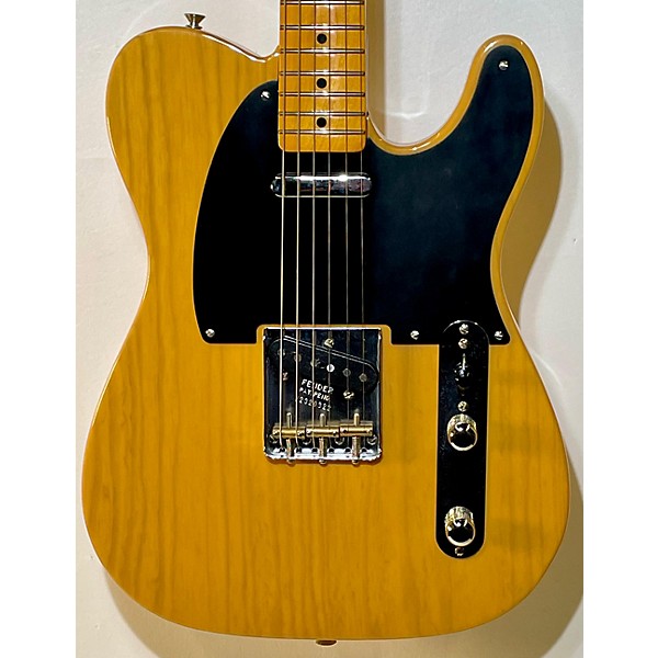 Used Fender Used Fender AMERICAN VINTAGE II 1951 BLACKGUARD TELECASTER Butterscotch Blonde Solid Body Electric Guitar