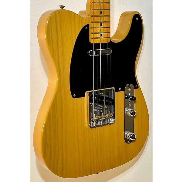 Used Fender Used Fender AMERICAN VINTAGE II 1951 BLACKGUARD TELECASTER Butterscotch Blonde Solid Body Electric Guitar