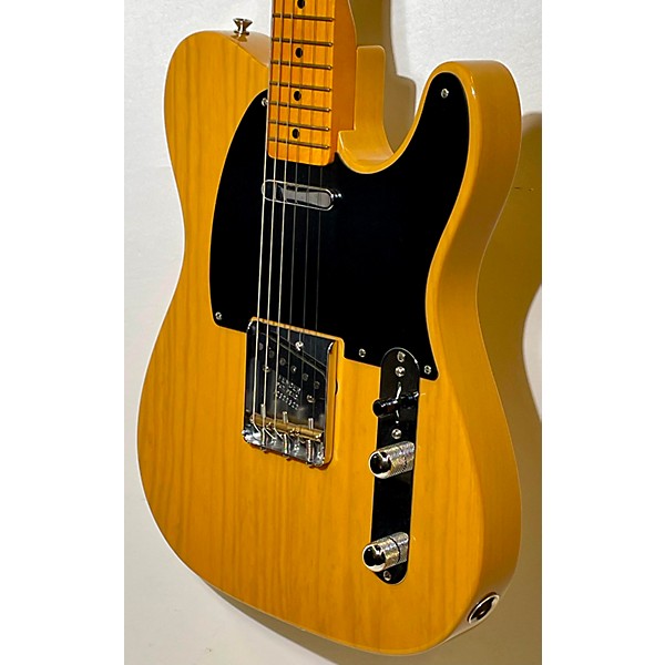 Used Fender Used Fender AMERICAN VINTAGE II 1951 BLACKGUARD TELECASTER Butterscotch Blonde Solid Body Electric Guitar