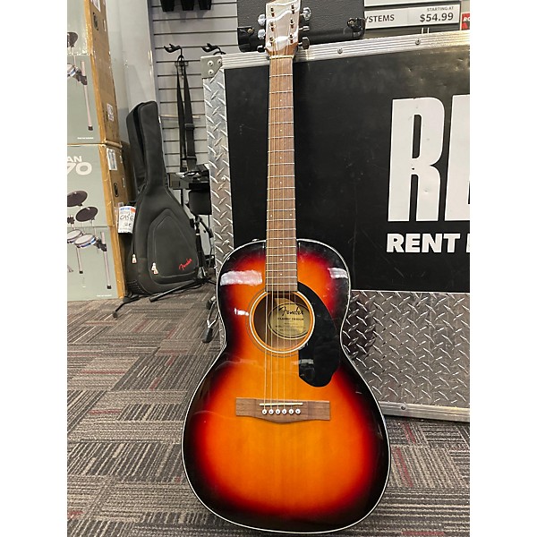 Used Fender Used Fender CP-60S 3 Color Sunburst Acoustic Guitar